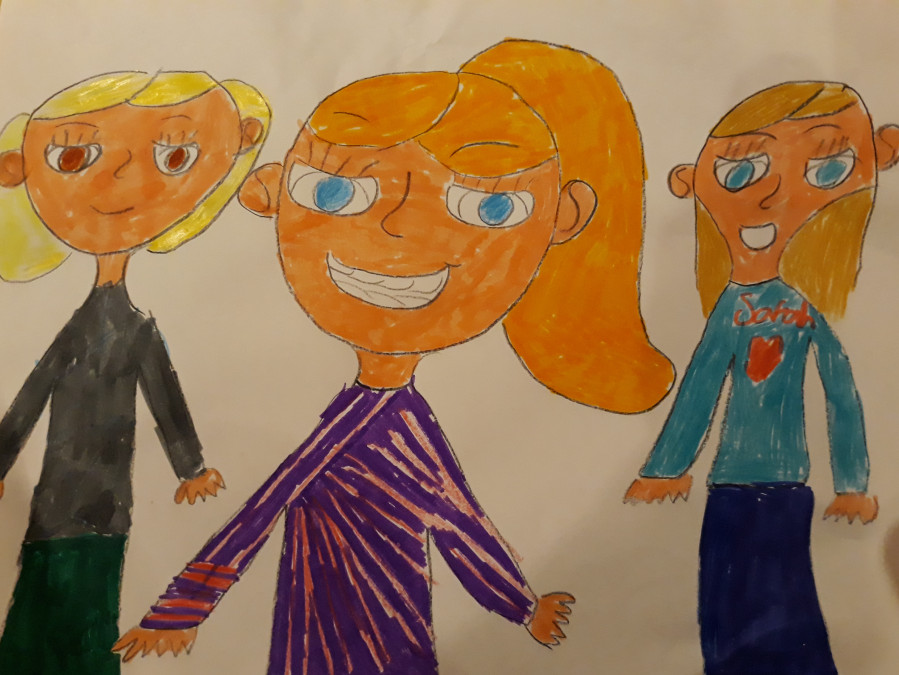 'Sisterly Friendship' by Aisling (8) from Kildare