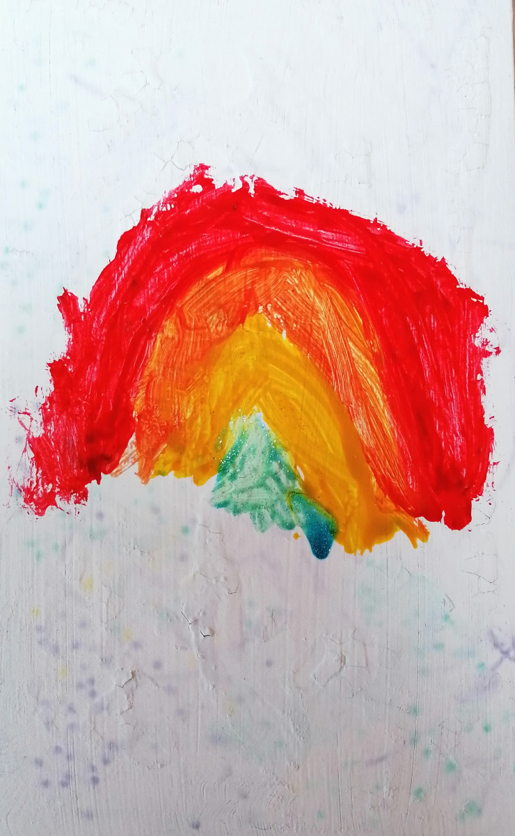 'Rainbow Wonderland' by Alicia (5) from Galway