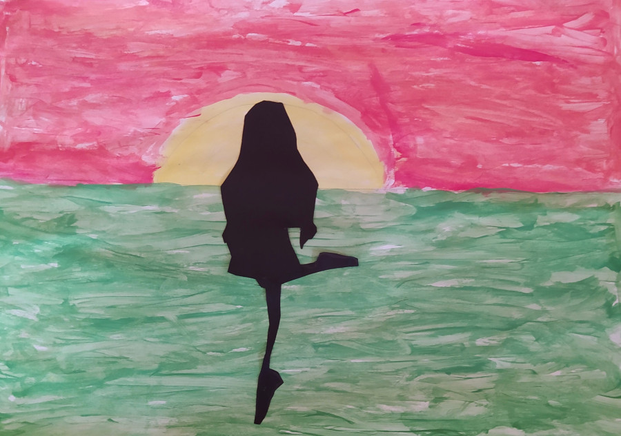 'I love sunsets' by Amelia (8) from Sligo