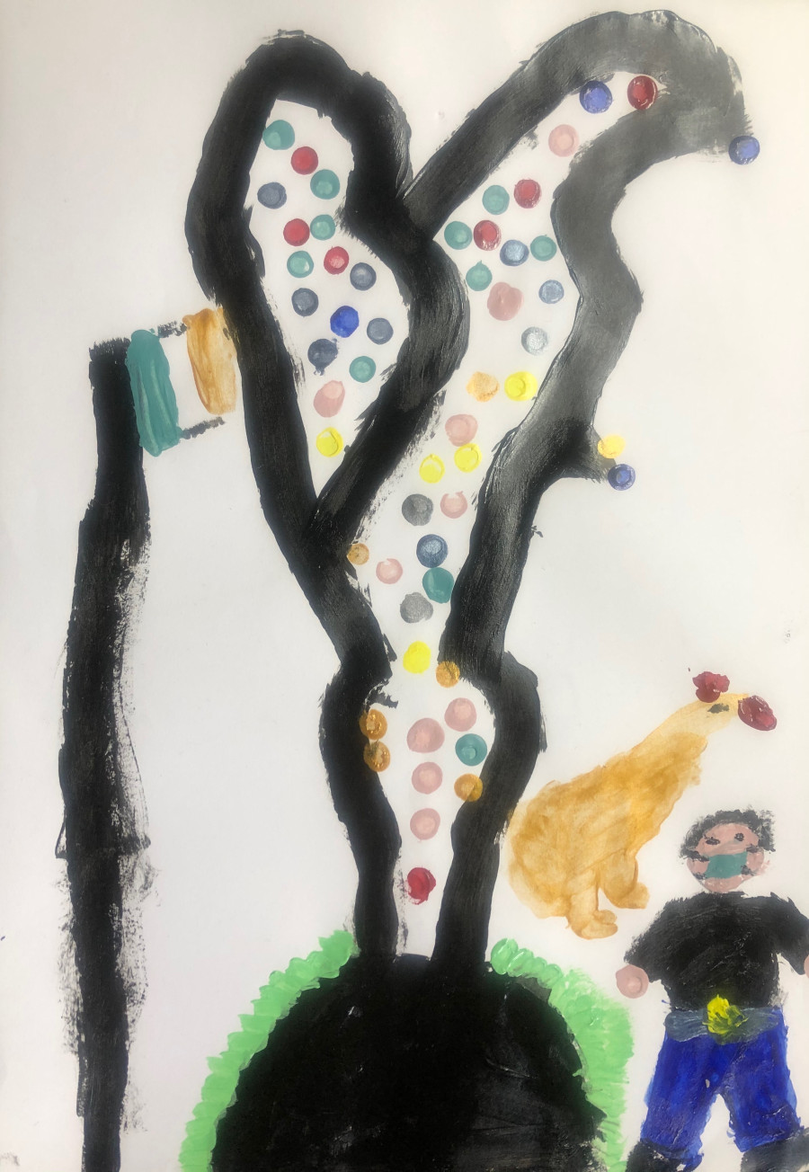 'The Tree' by Amelie (7) from Offaly