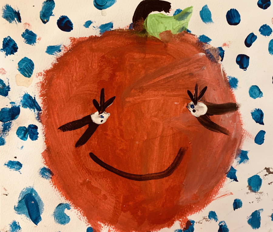 'The Christmas Apple' by Anna (7) from Cork