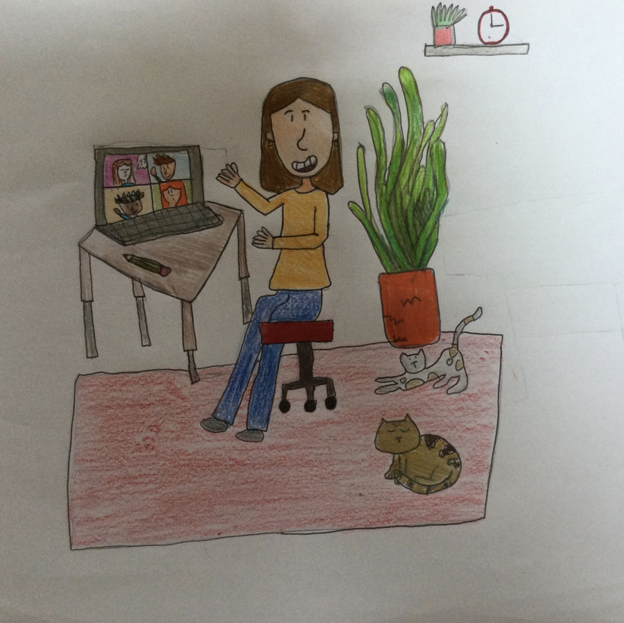 'This is School the COVID Way' by Annie (10) from Dublin