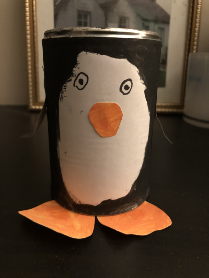 'Me and My penguin!' by Aodhán (7) from Cork