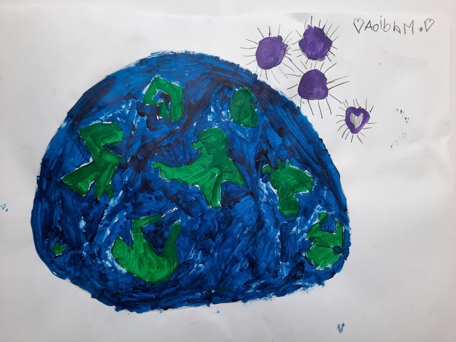 'Our World' by Aoibh (7) from Donegal