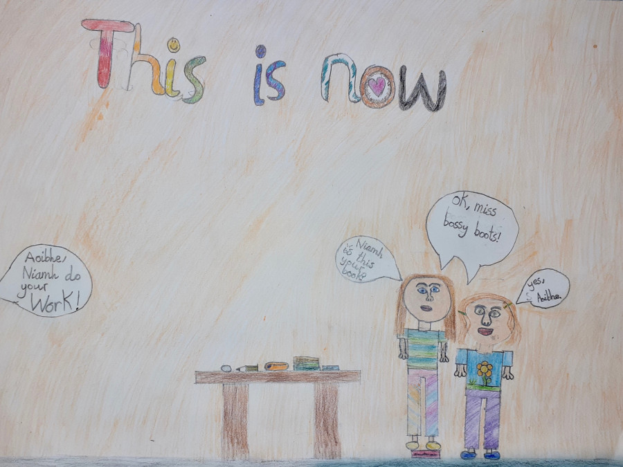 'Home Schooling' by Aoibhe (9) from Waterford