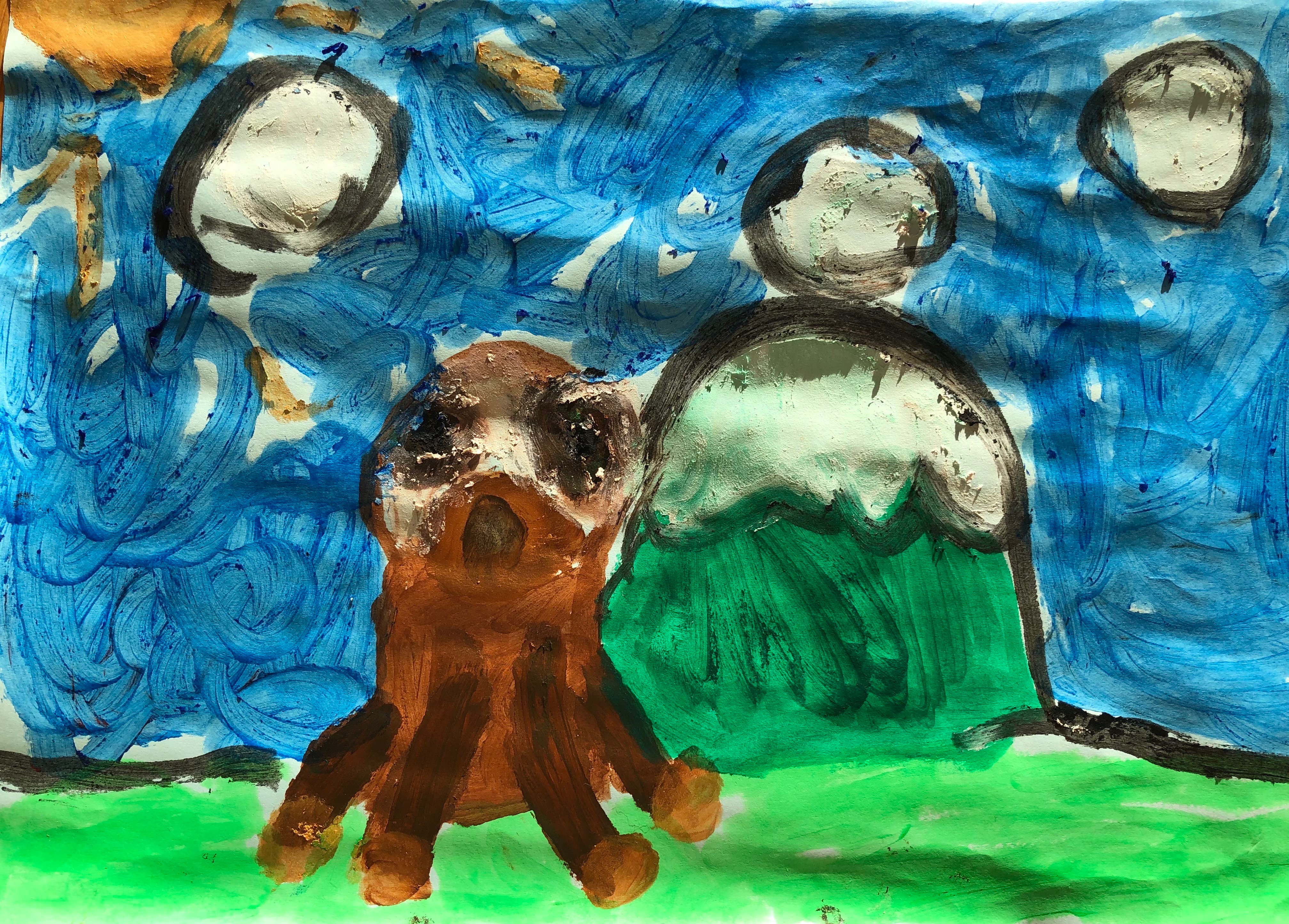 'Sloth by Croagh Patrick' by Aoibhinn (6) from Mayo