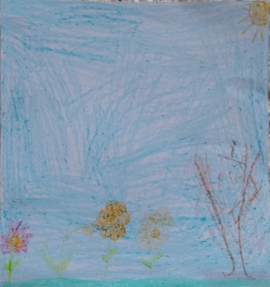 'Spring Time' by Aoife (6) from Dublin
