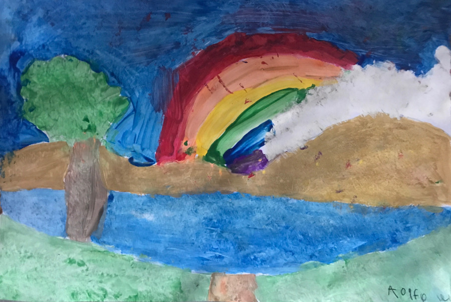 'Somewhere over the Rainbow' by Aoife (5) from Cork