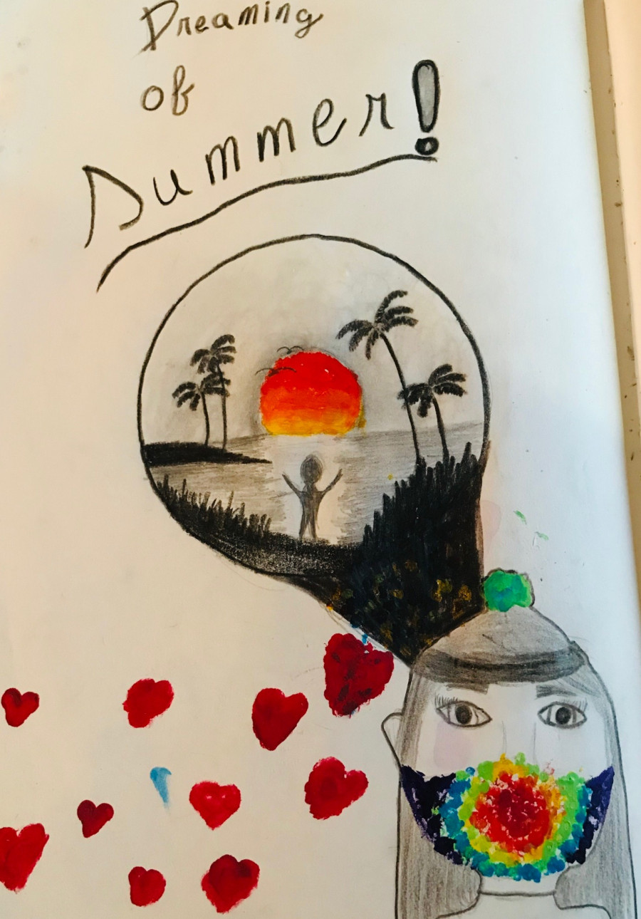 'Dreaming of Summer' by Bonnie (10) from Carlow
