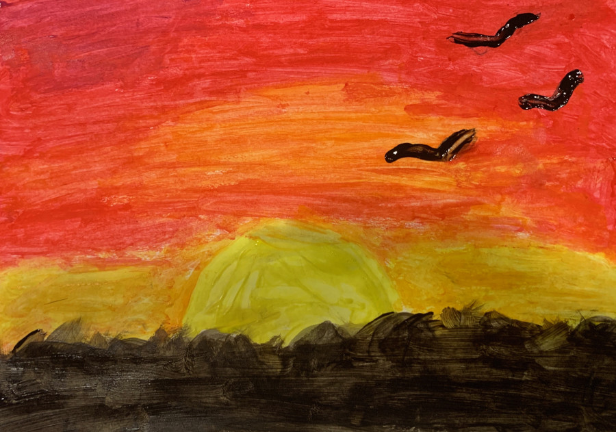 'There will always be a sunset' by Cáit (6) from Cork