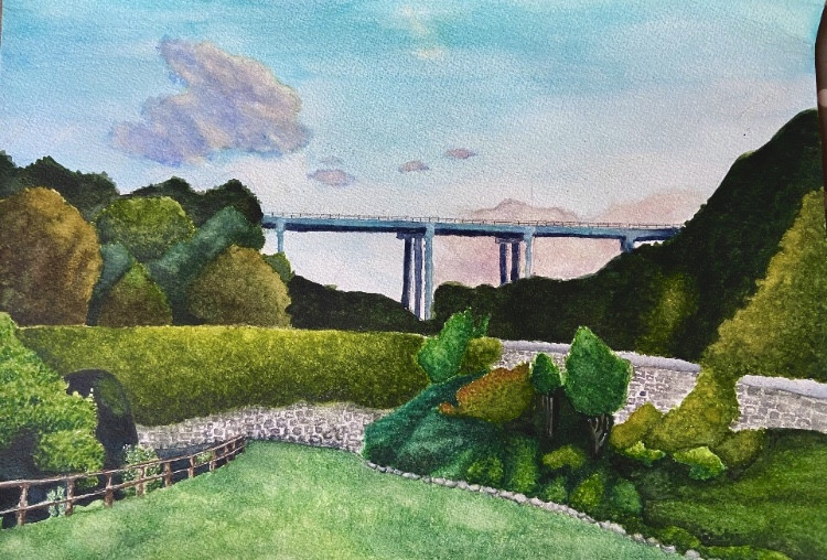 'Bridge to Adventure' by Camille (17) from Waterford