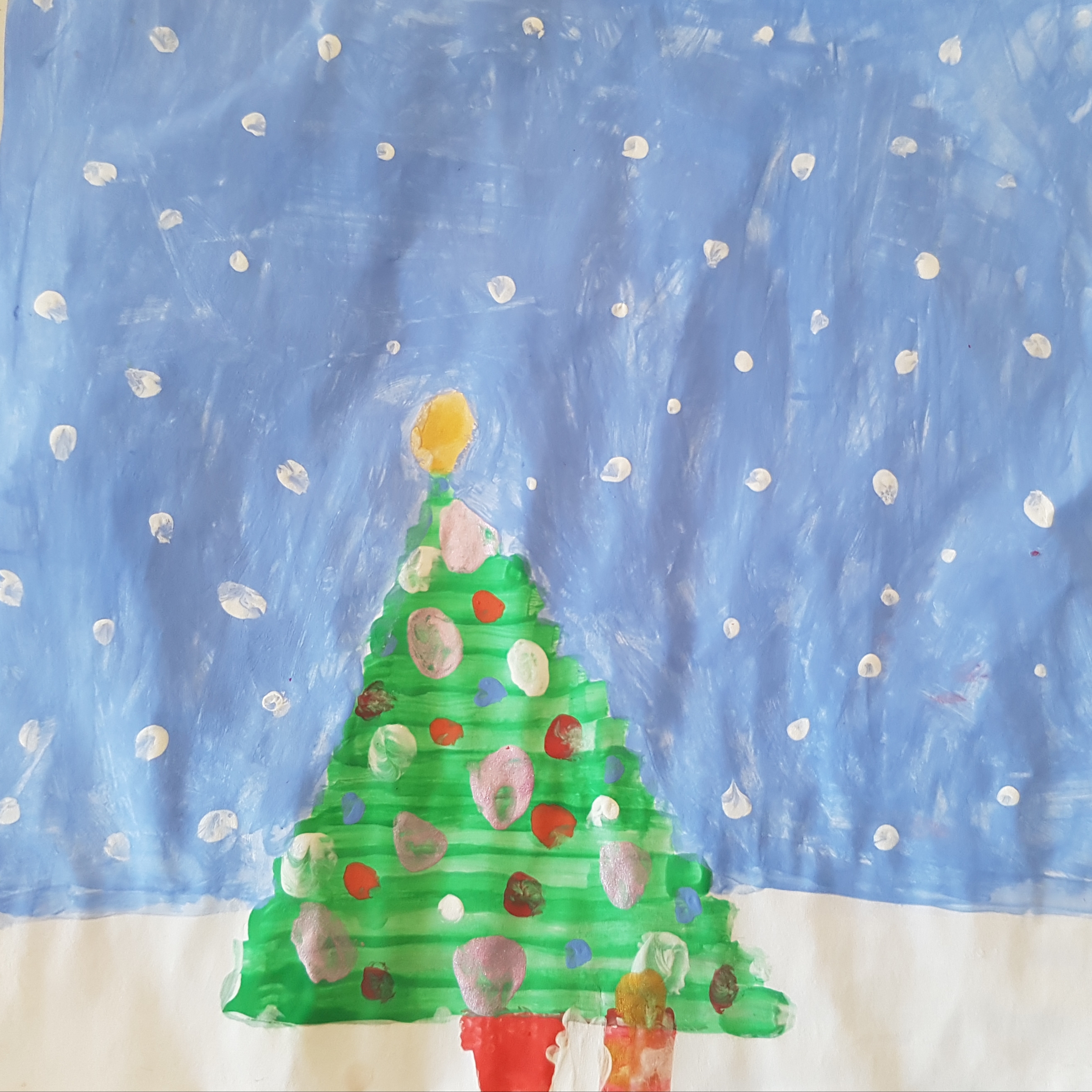 'The Lonely Christmas Tree' by Cara (7) from Louth