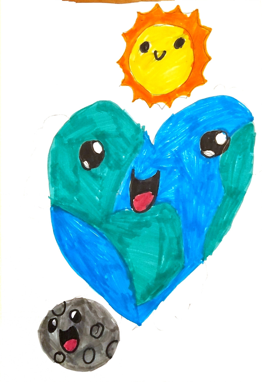 'Planet Matters' by Chloë (7) from Antrim
