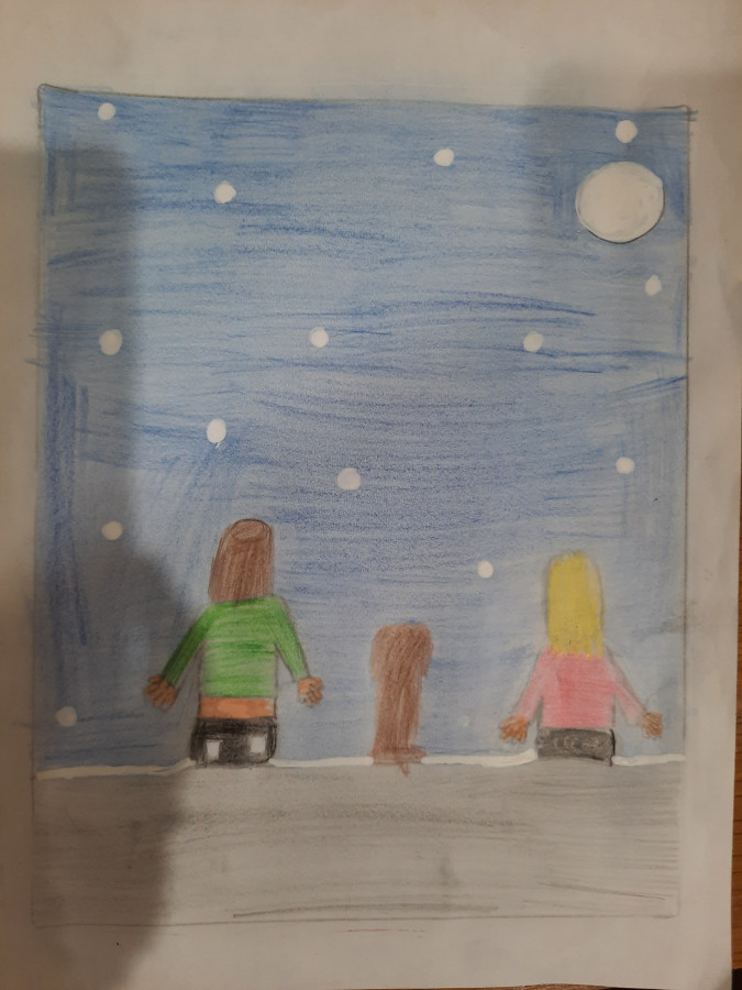 'Enjoying the view' by Ciara (10) from Limerick