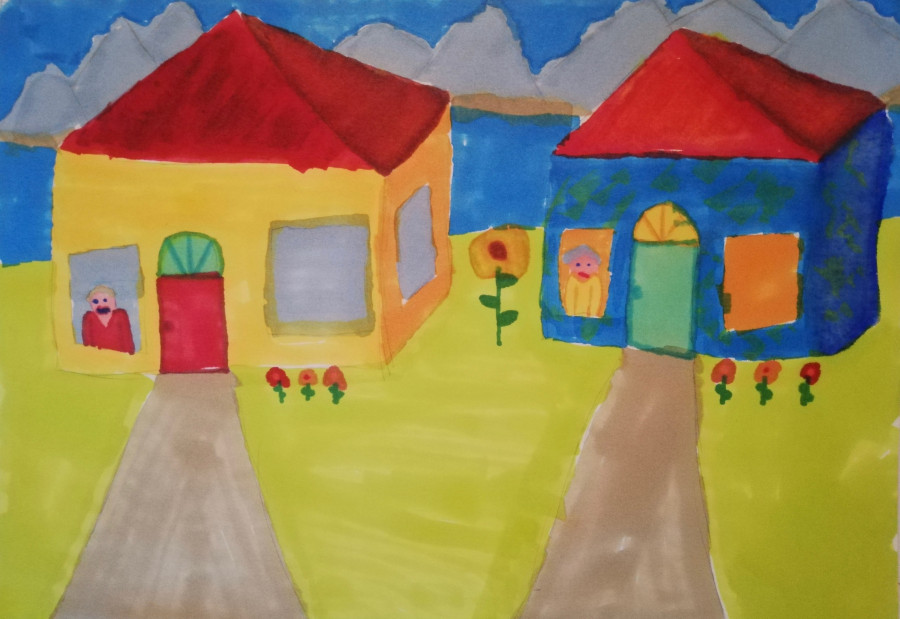 'Cocooning in colour' by Colm (10) from Dublin