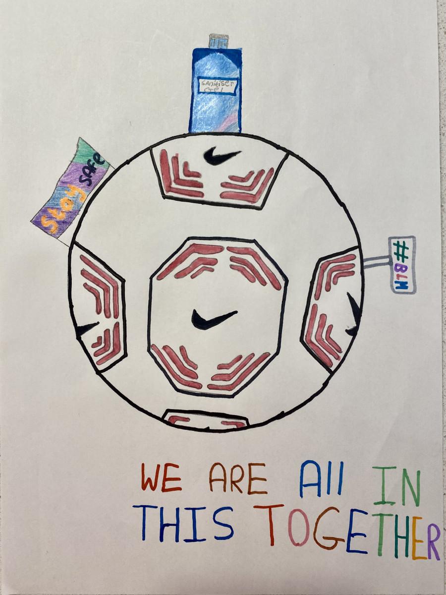 'We’re all in this together' by Conor (10) from Westmeath