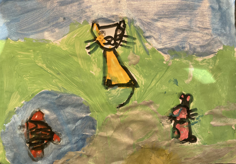 'Animal Paradise' by Daniel (5) from Galway