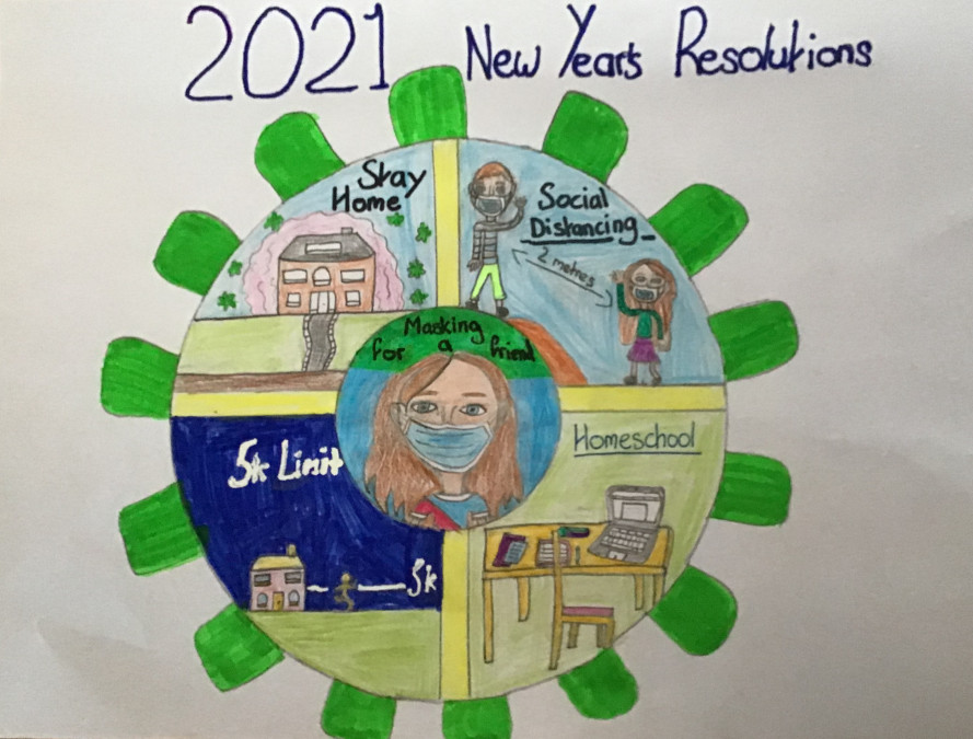 '2021 New Years Resolutions' by Deirbhile (11) from Louth