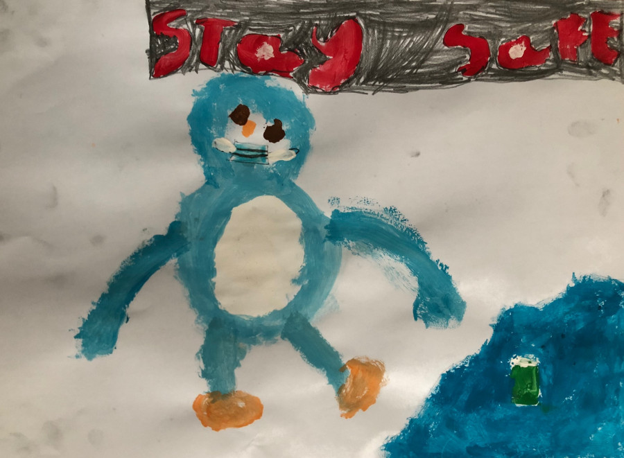 'Stay Safe' by Dylan (6) from Galway
