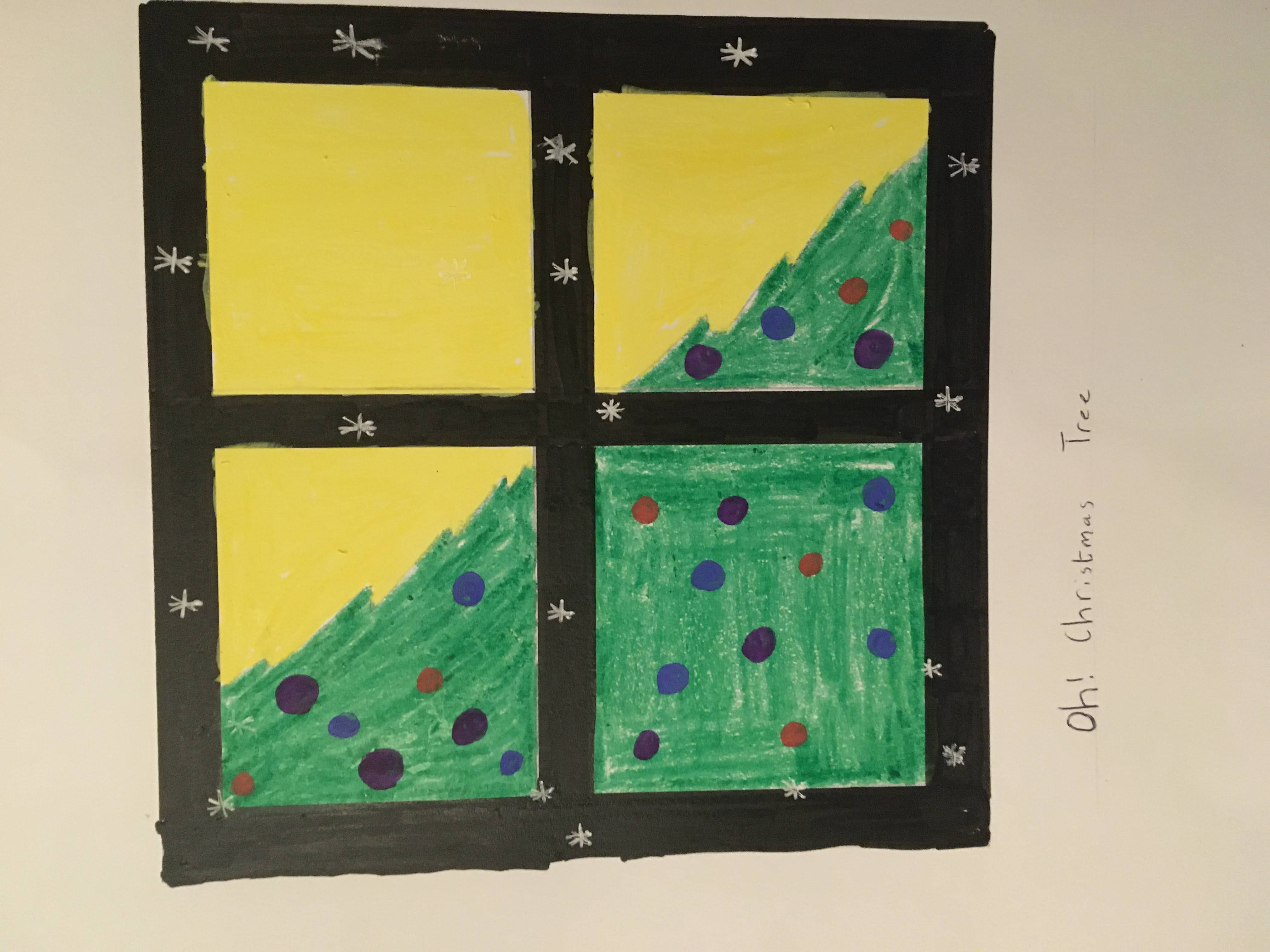 'Oh Christmas Tree' by Eimear (10) from Louth
