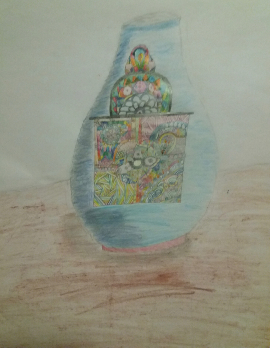 'The Mindful Vase' by Eimear Rose (11) from Tipperary
