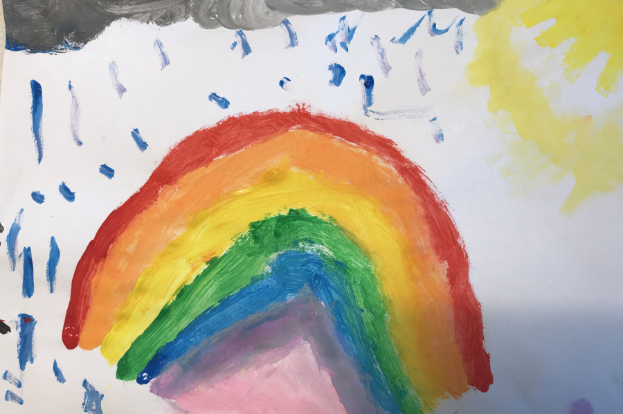 'Rainbow' by Eleanor (4) from Kerry