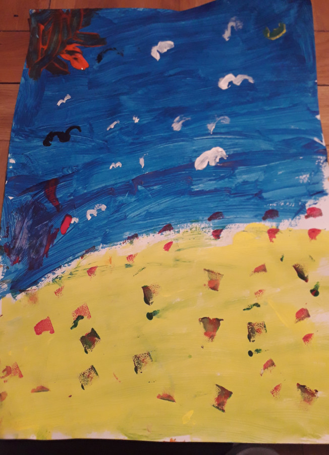 'Free as a bird' by Emily (6) from Leitrim