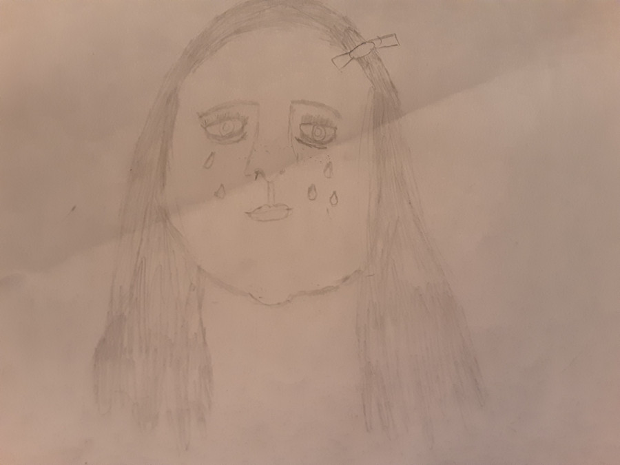 'Crying Girl' by Emily (11) from Kilkenny