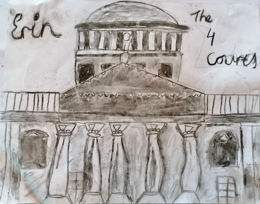 'The four courts' by Erin (12) from Wicklow