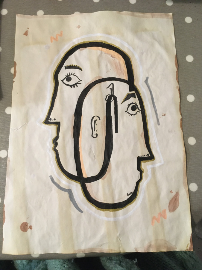 'Coffee Stained Picasso!' by Evelyn (11) from Antrim