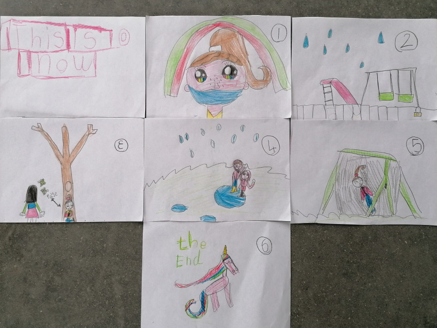 'Lockdown Fun' by Faye (6) from Clare