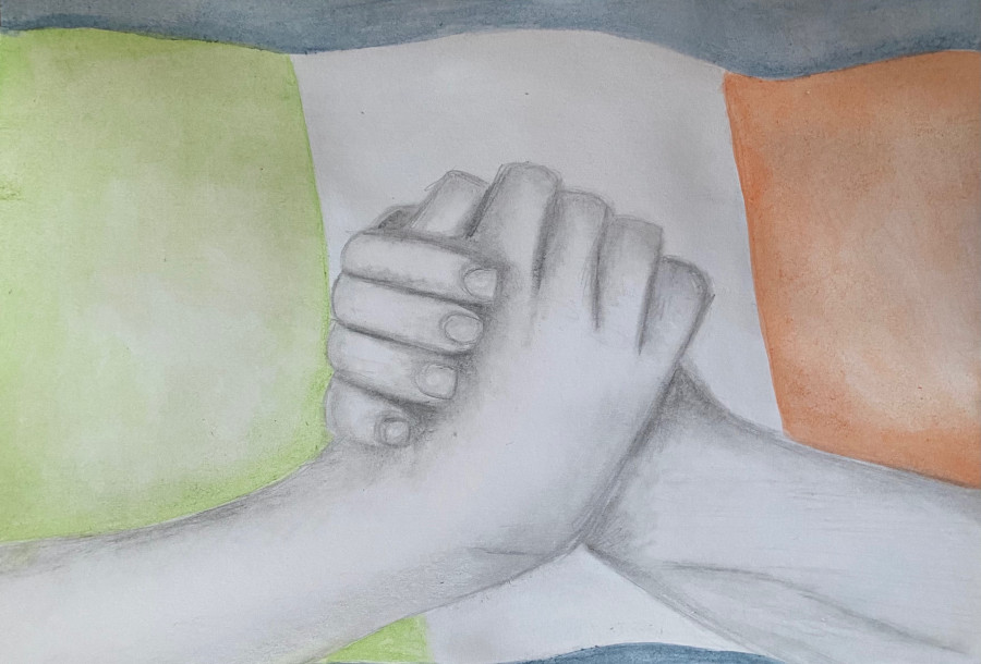 'The strength of a nation' by Fiona (15) from Kerry
