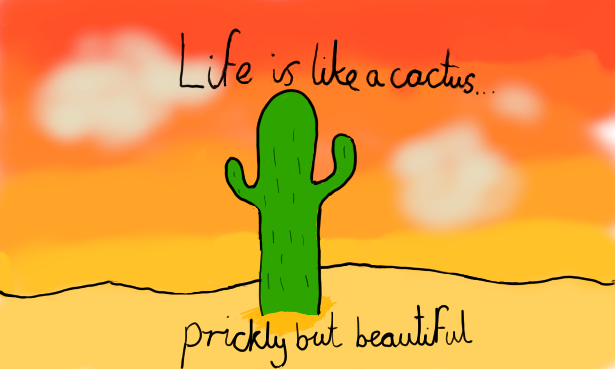 'Cactus' by Grace (10) from Dublin