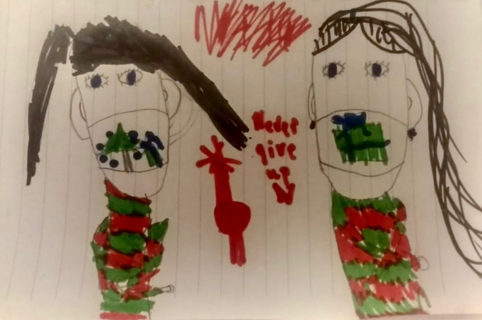 'Never Give Up' by Gráinne (7) from Dublin