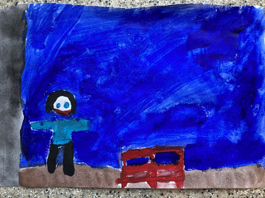 'Helping out in the farm!' by Hugh (5) from Mayo