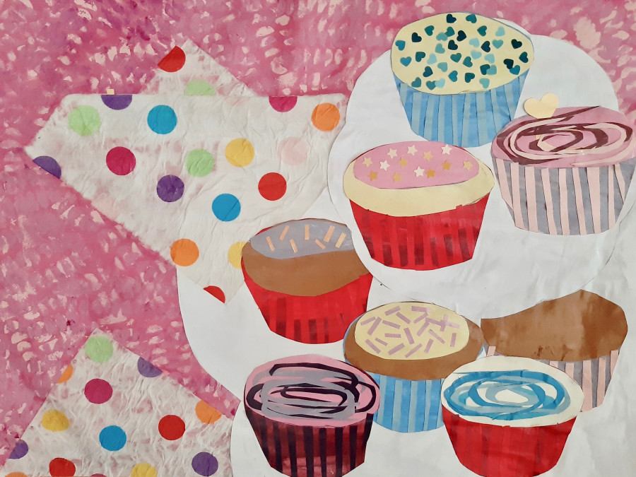 'Cupcakes good enough to eat' by Isabella (10) from Cork