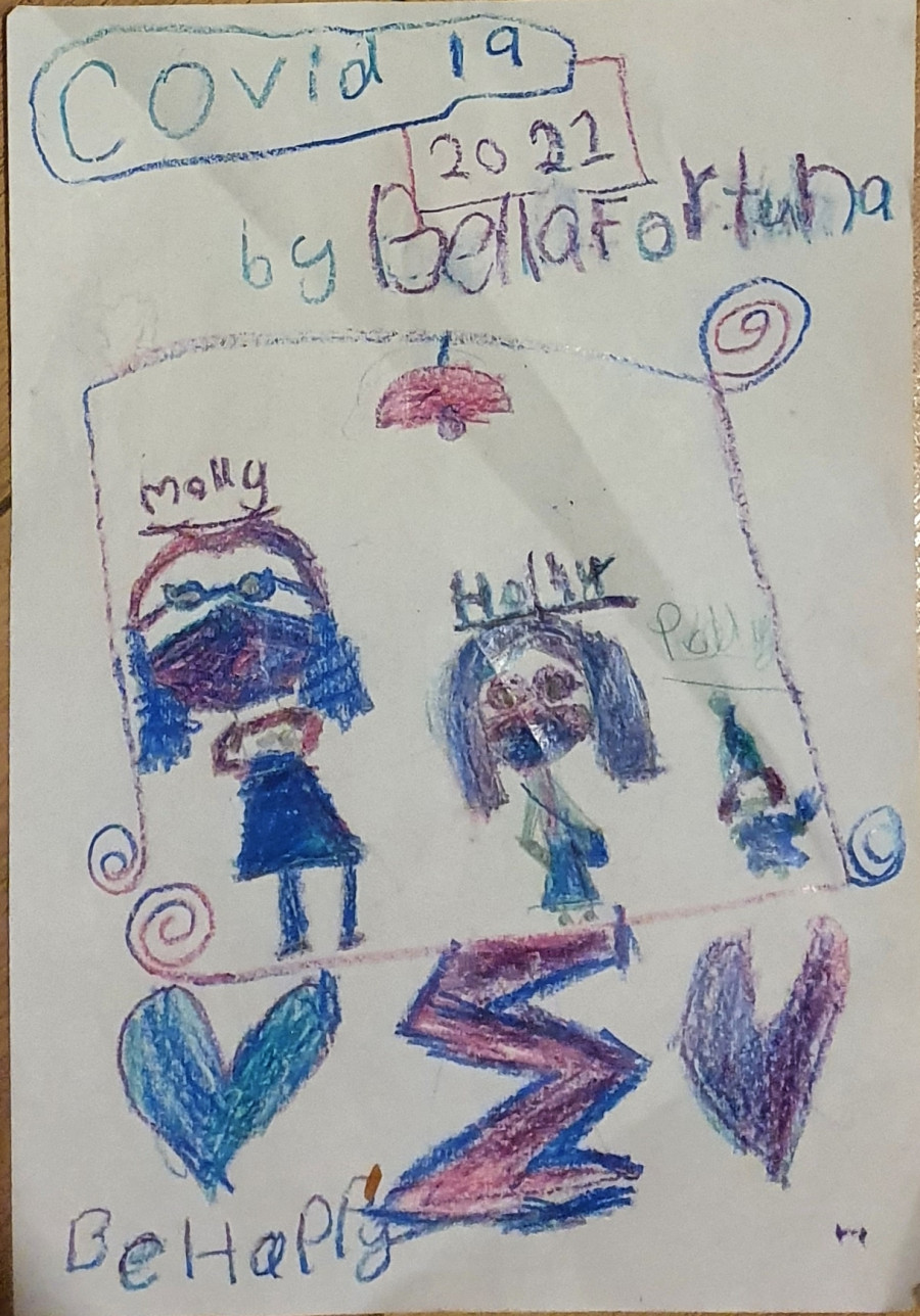 'Covid 19' by ISABELLA (6) from Westmeath