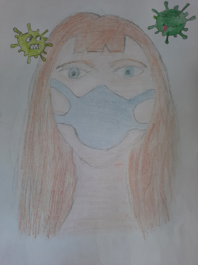 'Protect yourself' by Isabella (9) from Wexford
