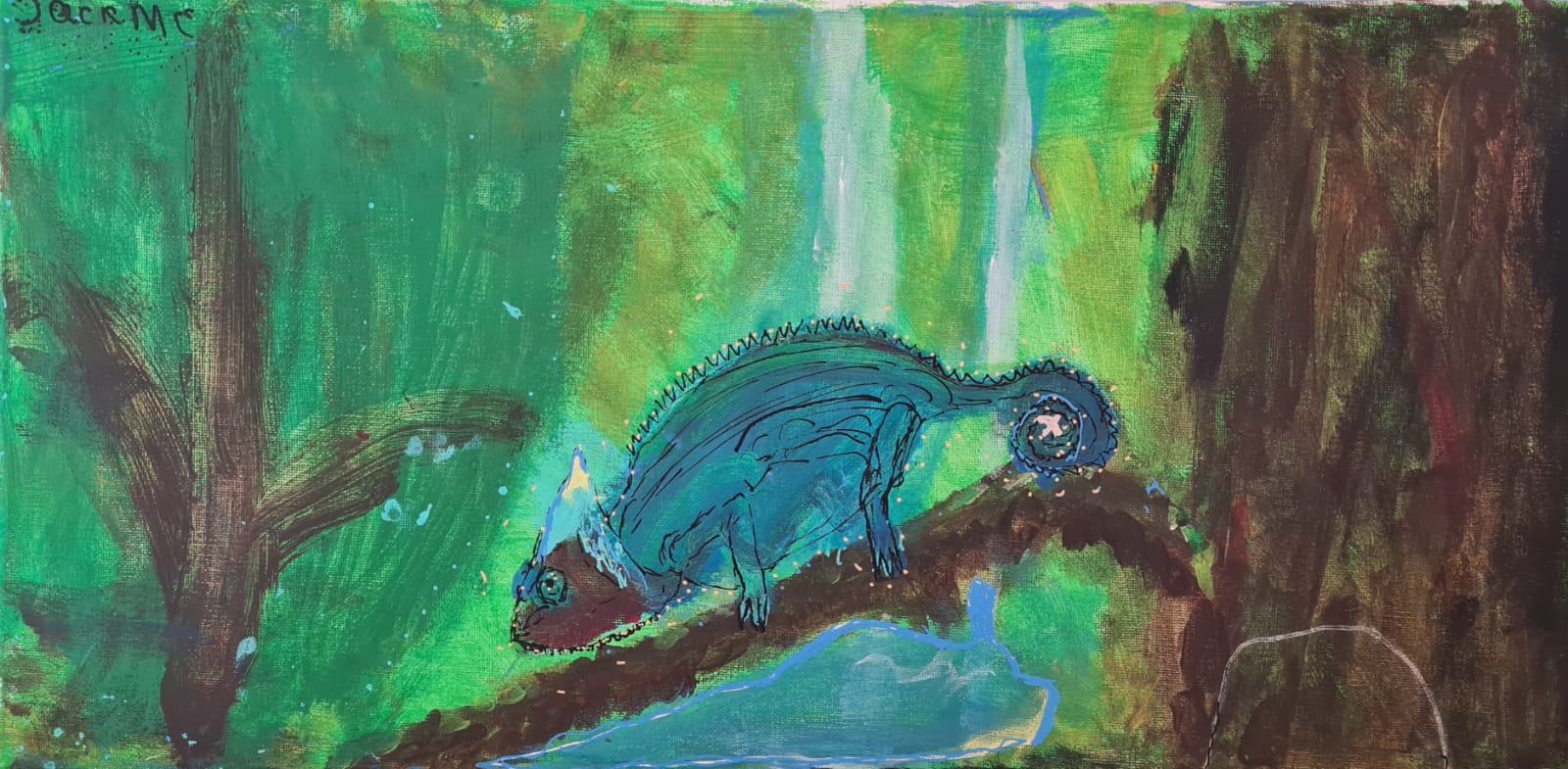 'A lizards life' by Jack (6) from Meath