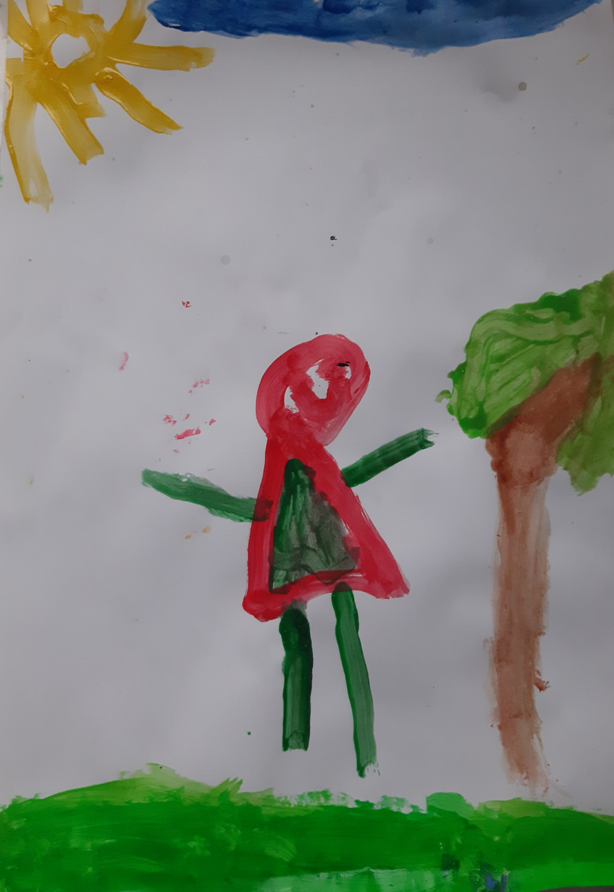 'Going for a walk in the park' by Jack (5) from Limerick