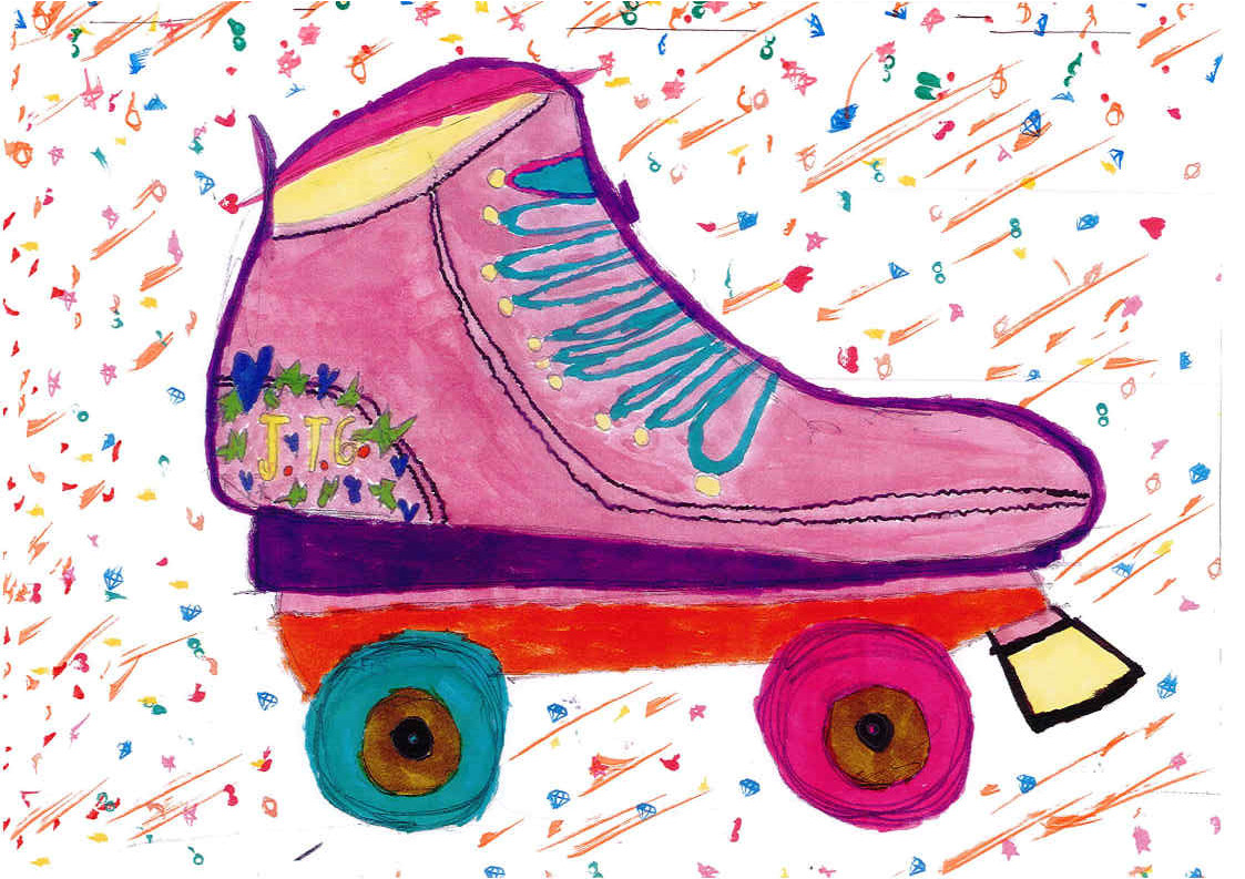 'My Roller Skates' by Jenny (10) from Cork