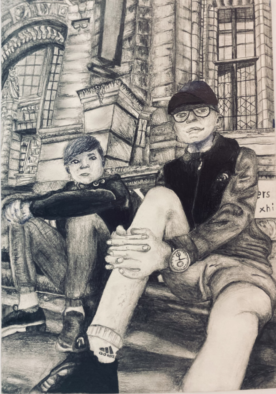 'Brothers' by Jude (16) from Antrim