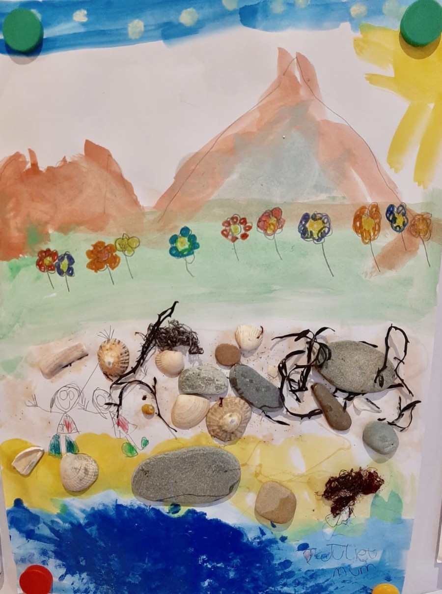 'At Berta Beach' by Juliet (6) from Mayo