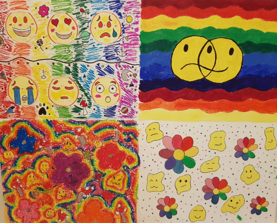 'Rainbow of Emotions' by Kara (11) from Offaly