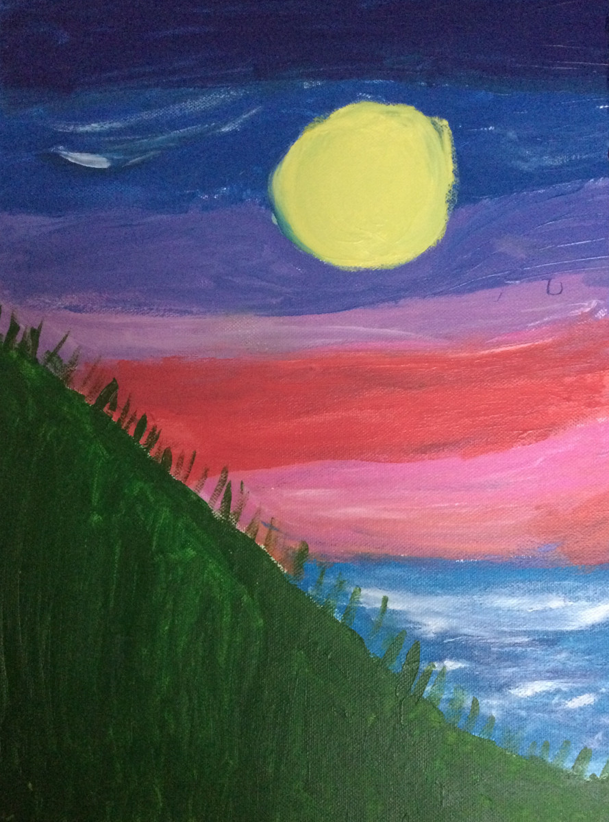 'Outdoors' by Kate (11) from Offaly