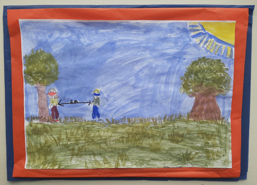 'A Walk in Winter' by Kate (7) from Meath