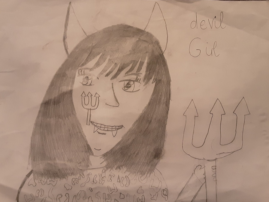 'Devil girl' by Kayleigh (10) from Kilkenny