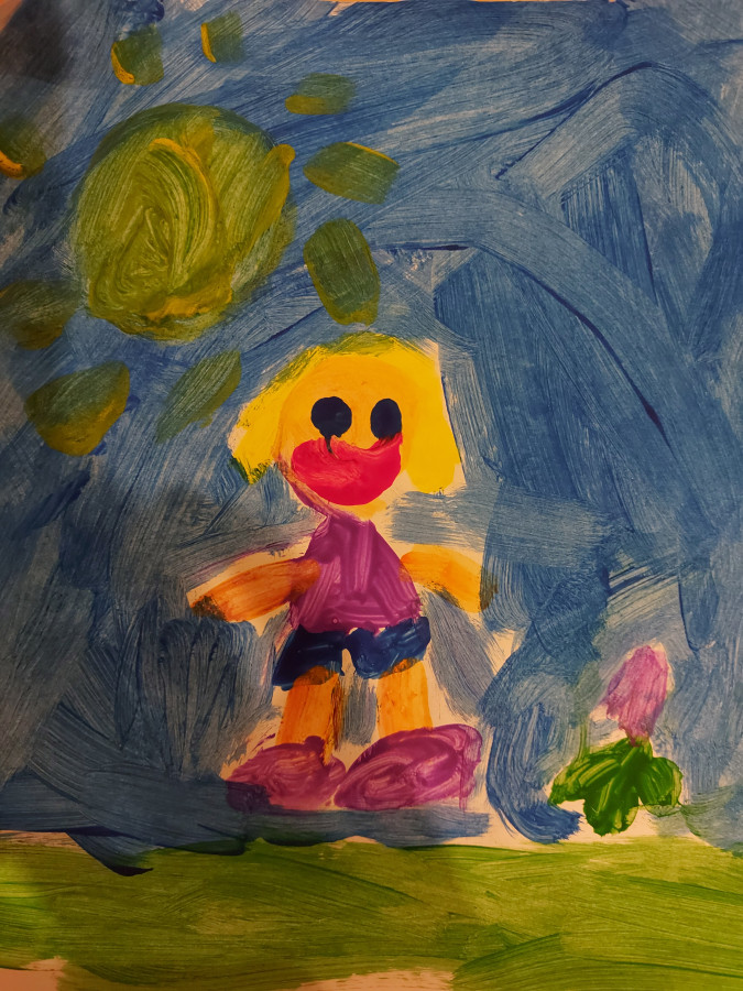 'Happy day' by Kyla (6) from Meath