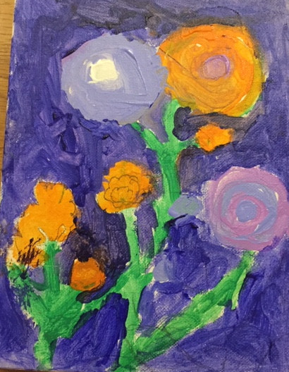 'Flowers Blooming' by Louis (7) from Limerick