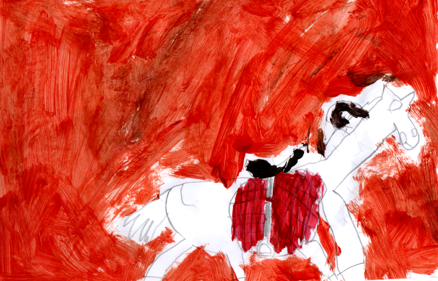 'My pony Angel' by Luke (7) from Laois